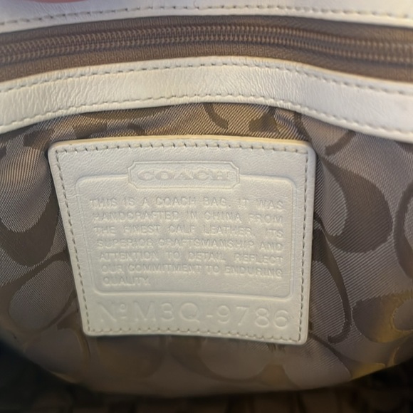 Coach Black Patent Leather Tote - Picture 6 of 11